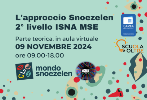 corso base 2 metodo Snoezelen certificato Isna Mse - secondo livello formazione snoezelen