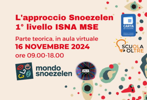 corso formazione metodo Snoezelen certificato Isna Mse primo livello corso base ISNA MSE Mondo Snoezelen