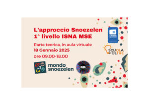 corso formazione metodo Snoezelen certificato Isna Mse primo livello corso base ISNA MSE Mondo Snoezelen